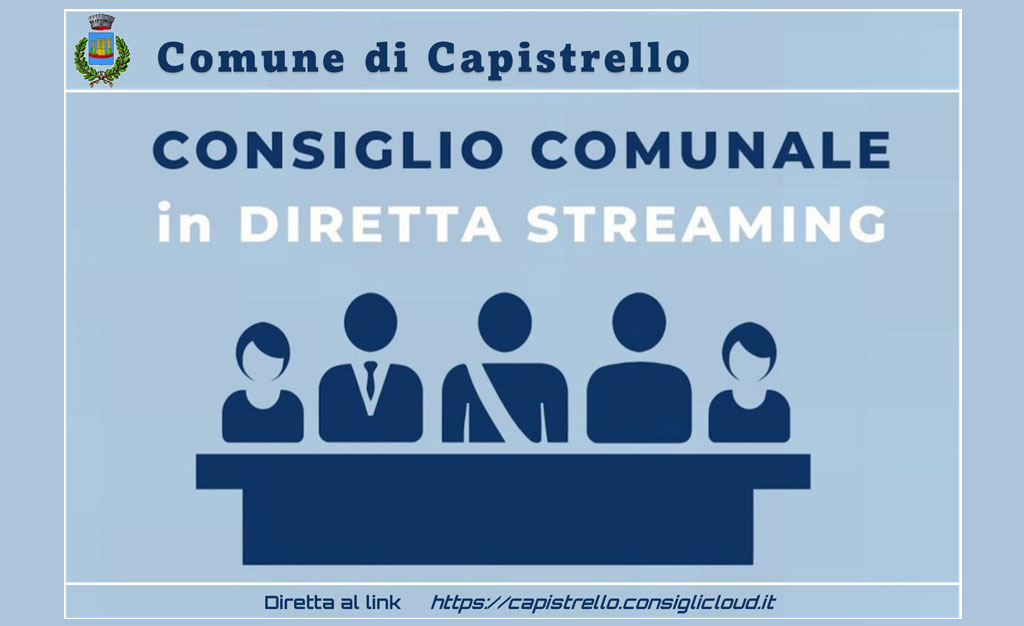 Convocazione del Consiglio Comunale per il giorno di Venerdi' 17 Dicembre